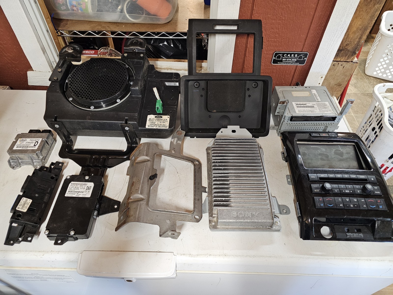 Complete Soney Stereo system. For 2011 Ford F150 Platinum