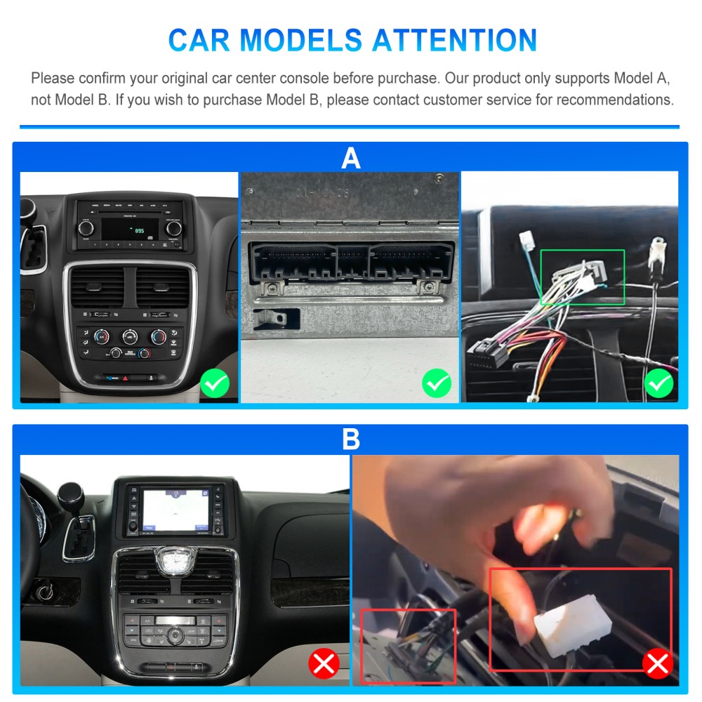 4+64GB Android 15 Car Radio Stereo For Dodge Grand Caravan 2011-2020 Carplay GPS