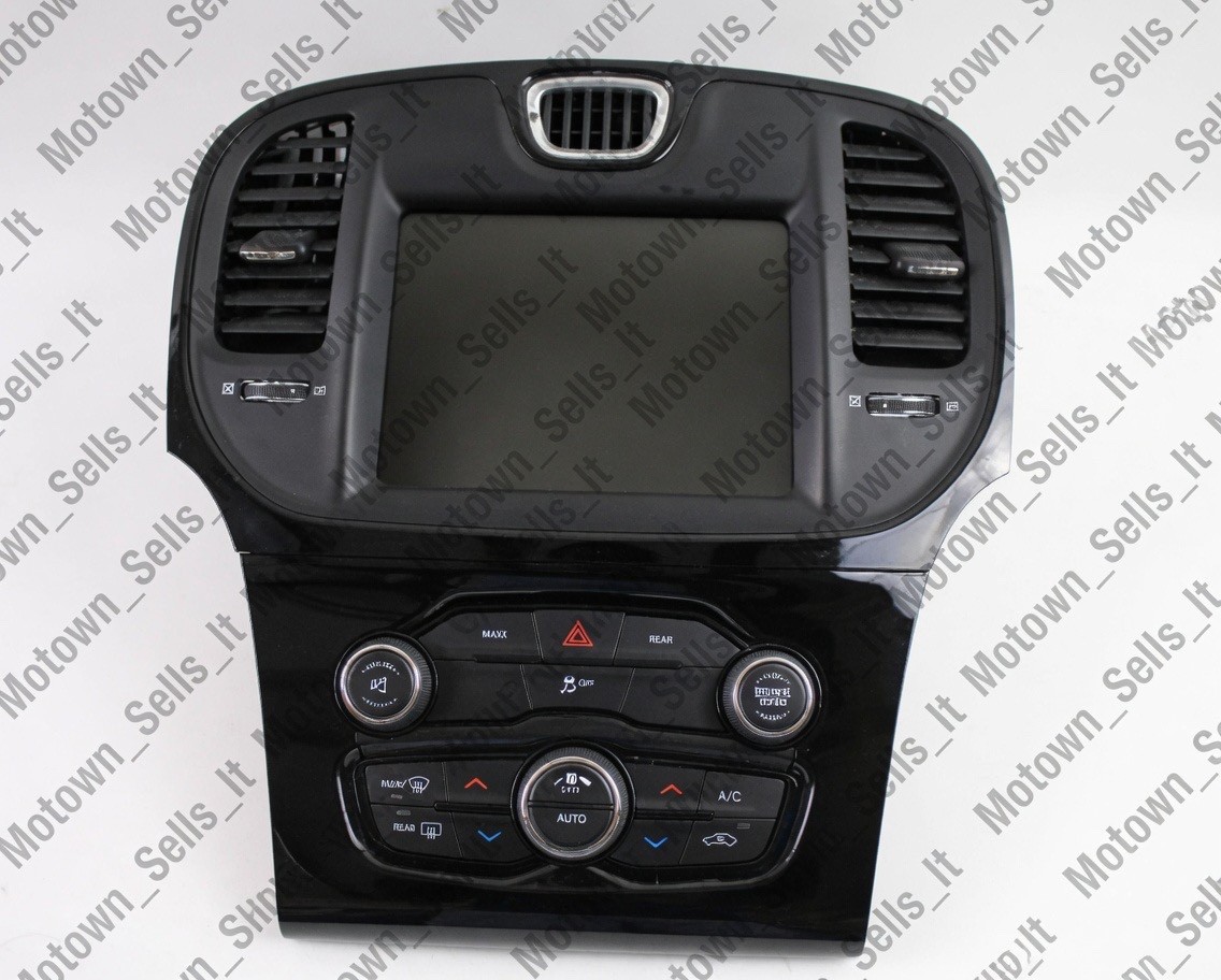 2015-2018 CHRYSLER 300 8.4 UCONNECT RADIO NAVIGATION DISPLAY SCREEN 68206389AF