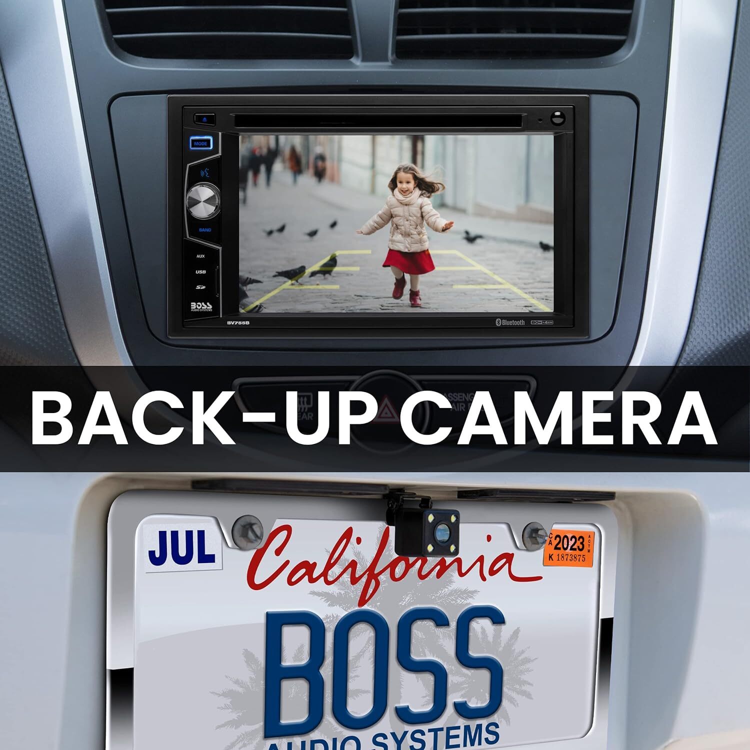 BOSS Audio Systems Elite BV755BLC Car Stereo System – 6.2 Inch Double Din Tou…