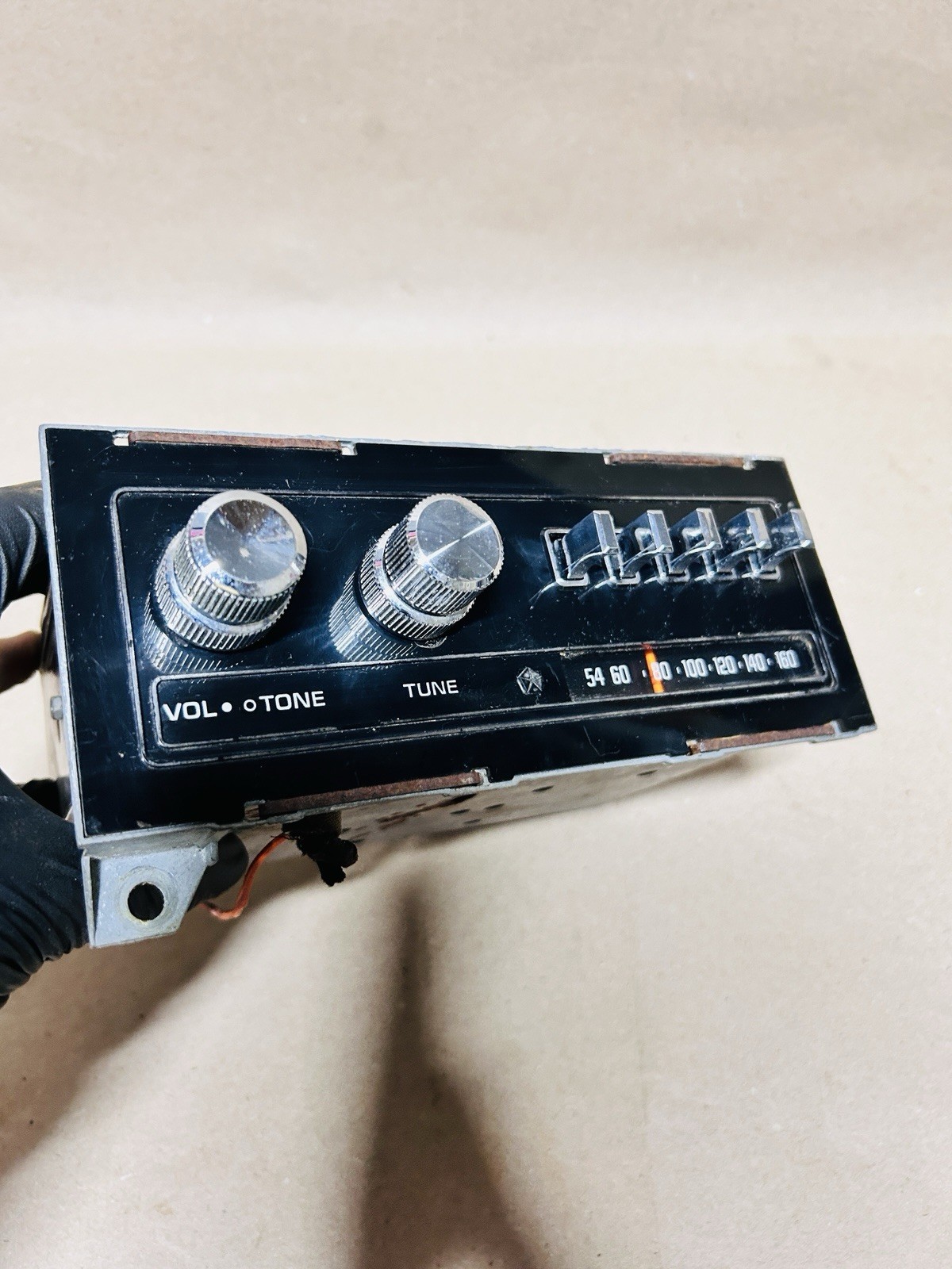 1975-1980 Dodge Truck OEM Radio Tuner AM Only Pushbutton Ramcharger ORIGINAL