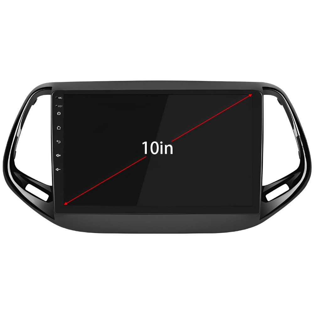 10″ For Jeep Compass 2017-2019 Android 15 Car Stereo Radio CarPlay GPS Navi 32G