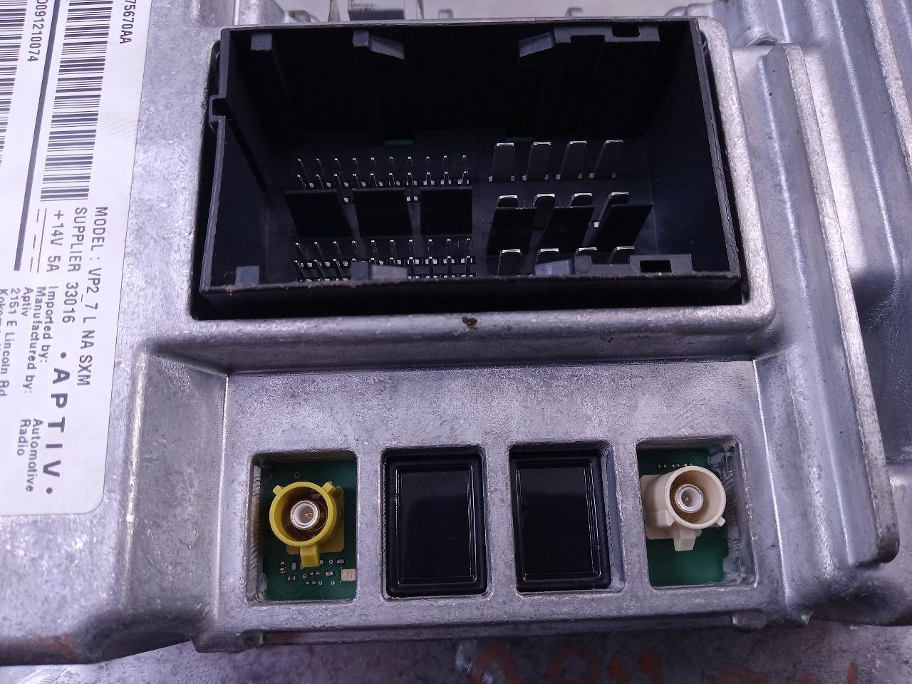 Audio Radio Display And Receiver Fits 21-23 CHALLENGER 1743406
