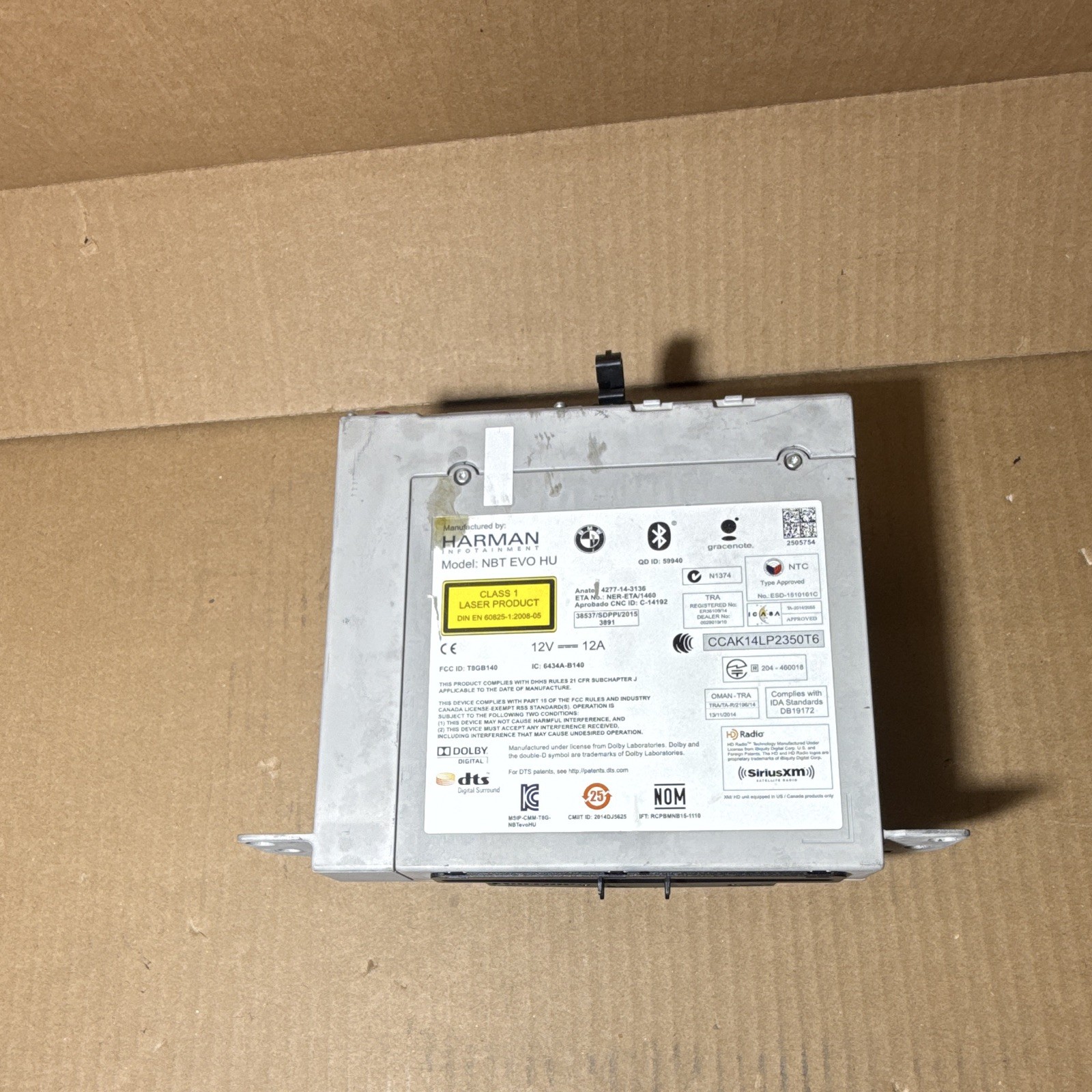 682910501 | Mini Clubman Radio Receiver Navigation OEM Harman | 2505754 | 59940