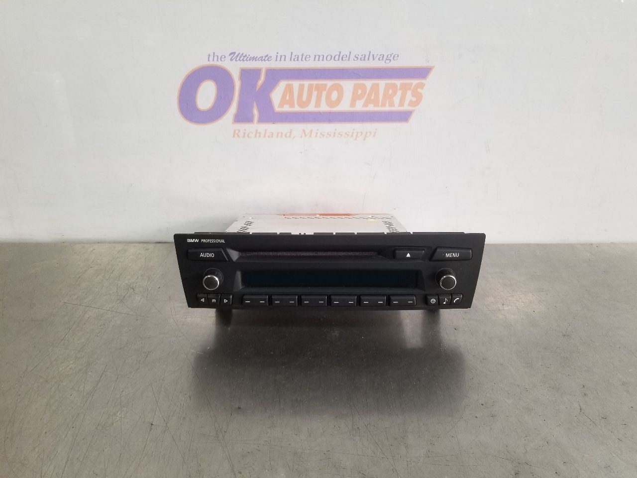 08 2008 BMW 135I RADIO AUDIO PROFESSIONAL MODEL RECEIVER AM-FM-CD 65129178860