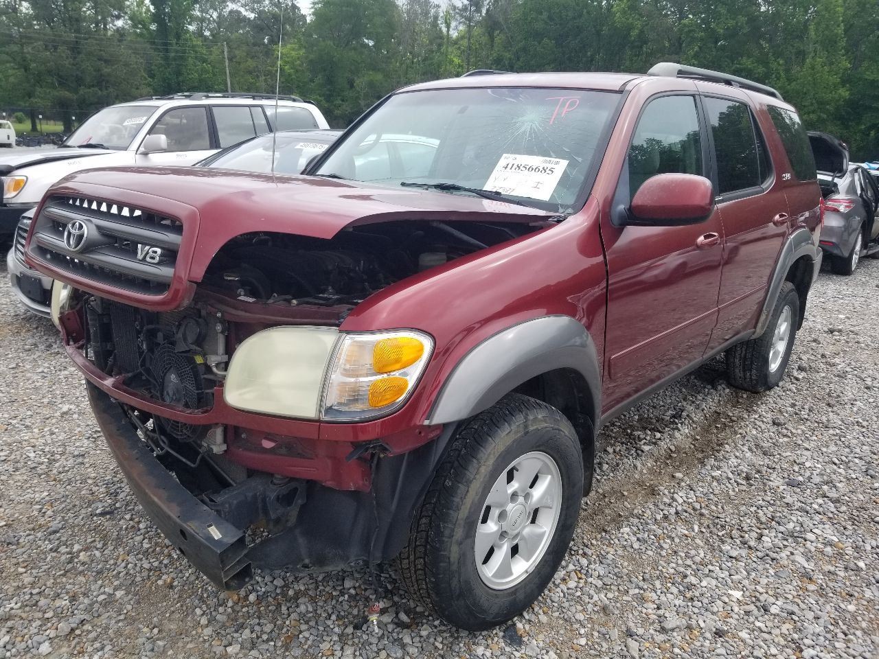 04 2004 TOYOTA SEQUOIA RADIO AUDIO RECEIVER 861200C071