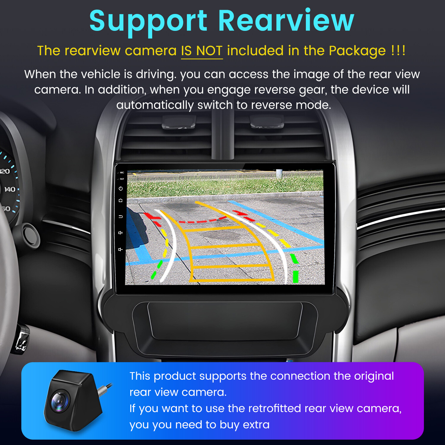 6+128GB Android15 Carplay Car Stereo Radio For Chevrolet Malibu GPS Navi WIFI FM