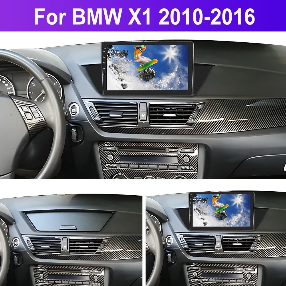 For BMW X1 2010-2016 Carplay Android 15 Car GPS Navigation BT Radio Stereo Wifi