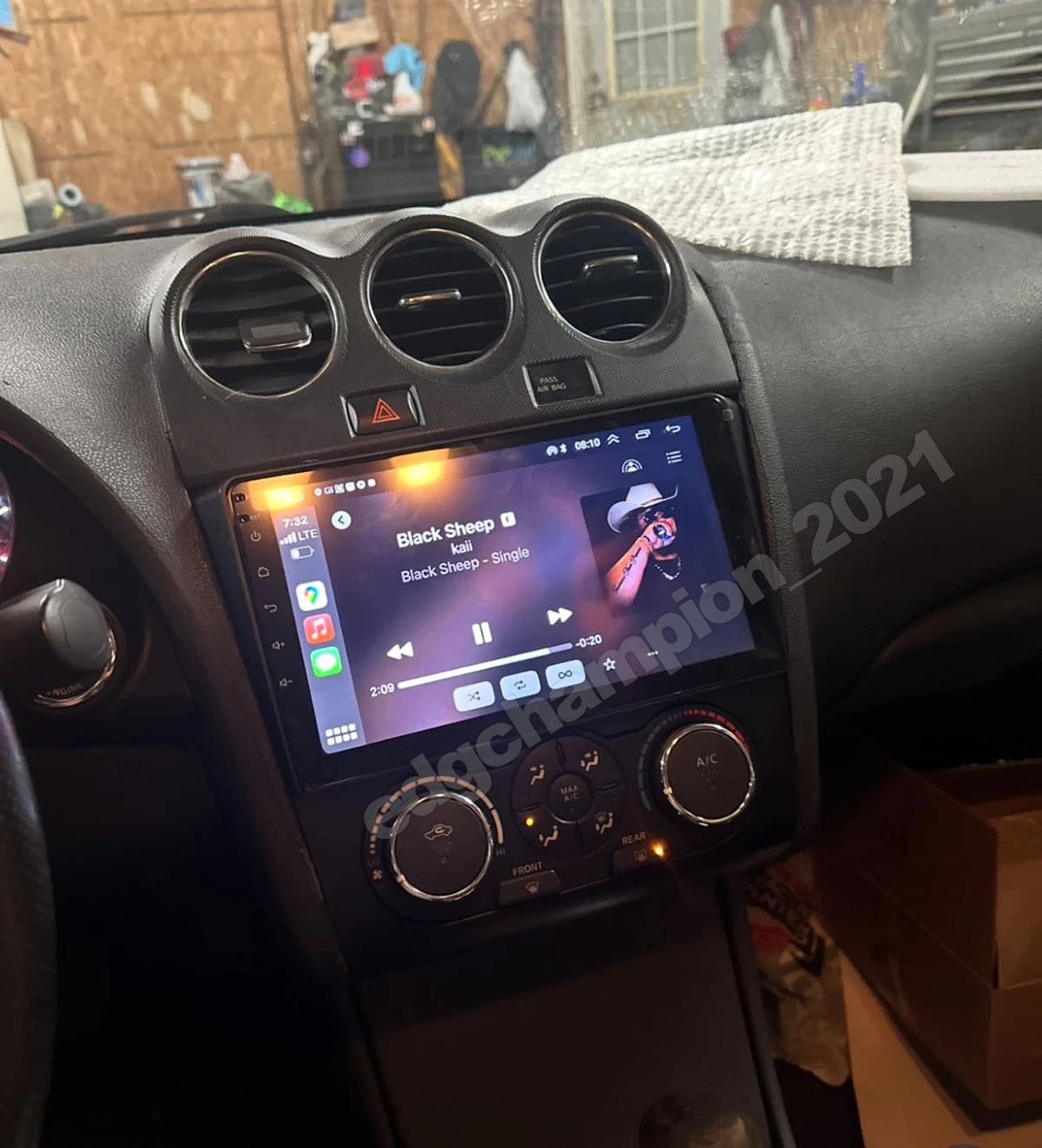 For 2008-2012 Nissan Altima Apple CarPlay Car Radio Android 15 GPS Stereo Navi