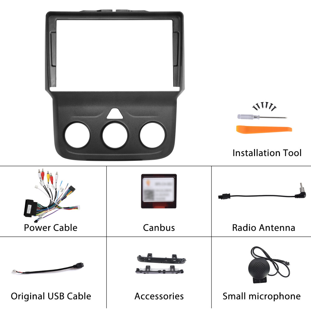 For 2013-2018 Dodge Ram 1500 2500 3500 Android 13 Car Stereo WiFi Radio Carplay