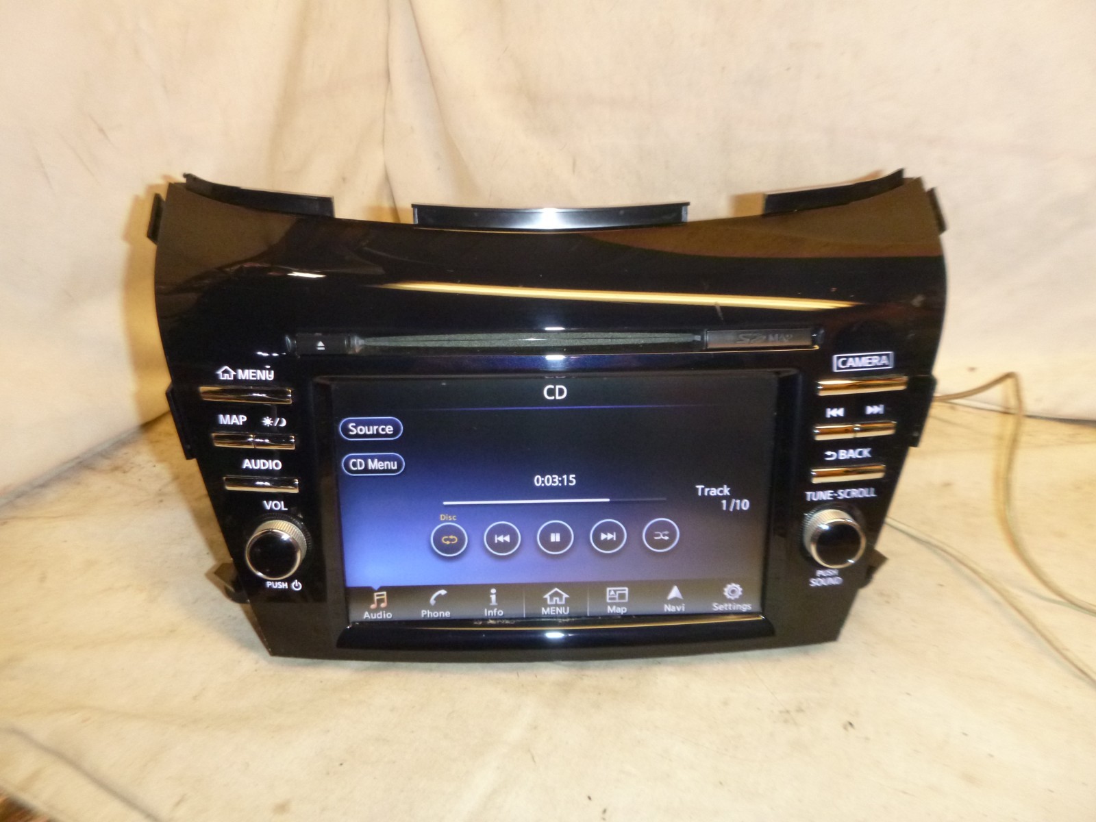 15 16 17 18 Nissan Murano Bose Radio Cd Navigation & Card 259159UC1A RAT42