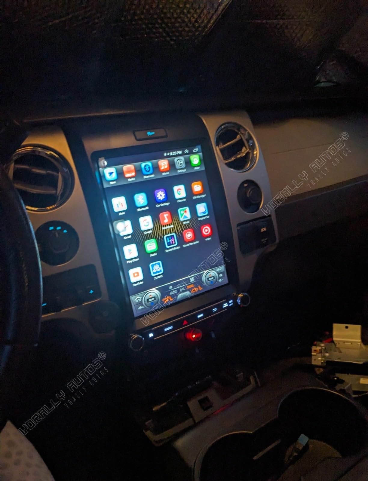 4+64G Car Radio Stereo Apple CarPlay Android 15 GPS Nav For 2013-2014 Ford F150