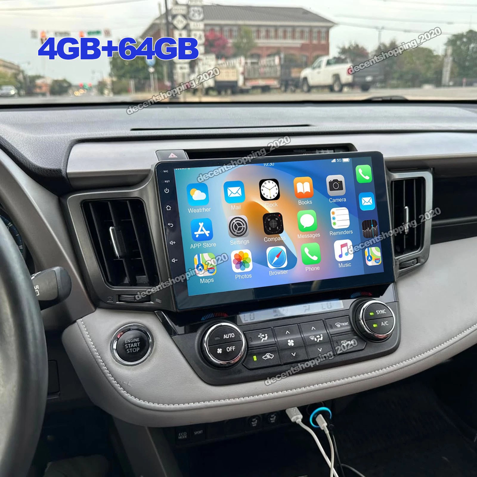 10.1″ For Toyota RAV4 2013-2018 Apple Carplay Car Stereo Radio GPS BT Android 15