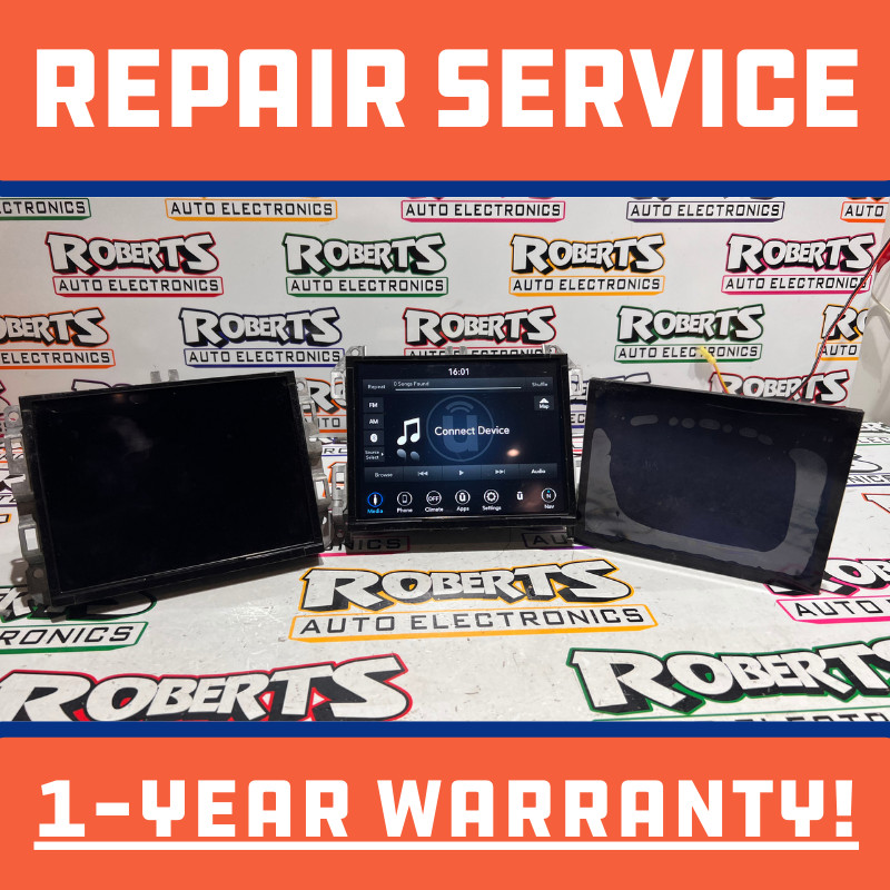 *SCREEN REPAIR SERVICE* 2018-2021 Jeep Wrangler JL 8.4 UCONNECT MP3 Radio