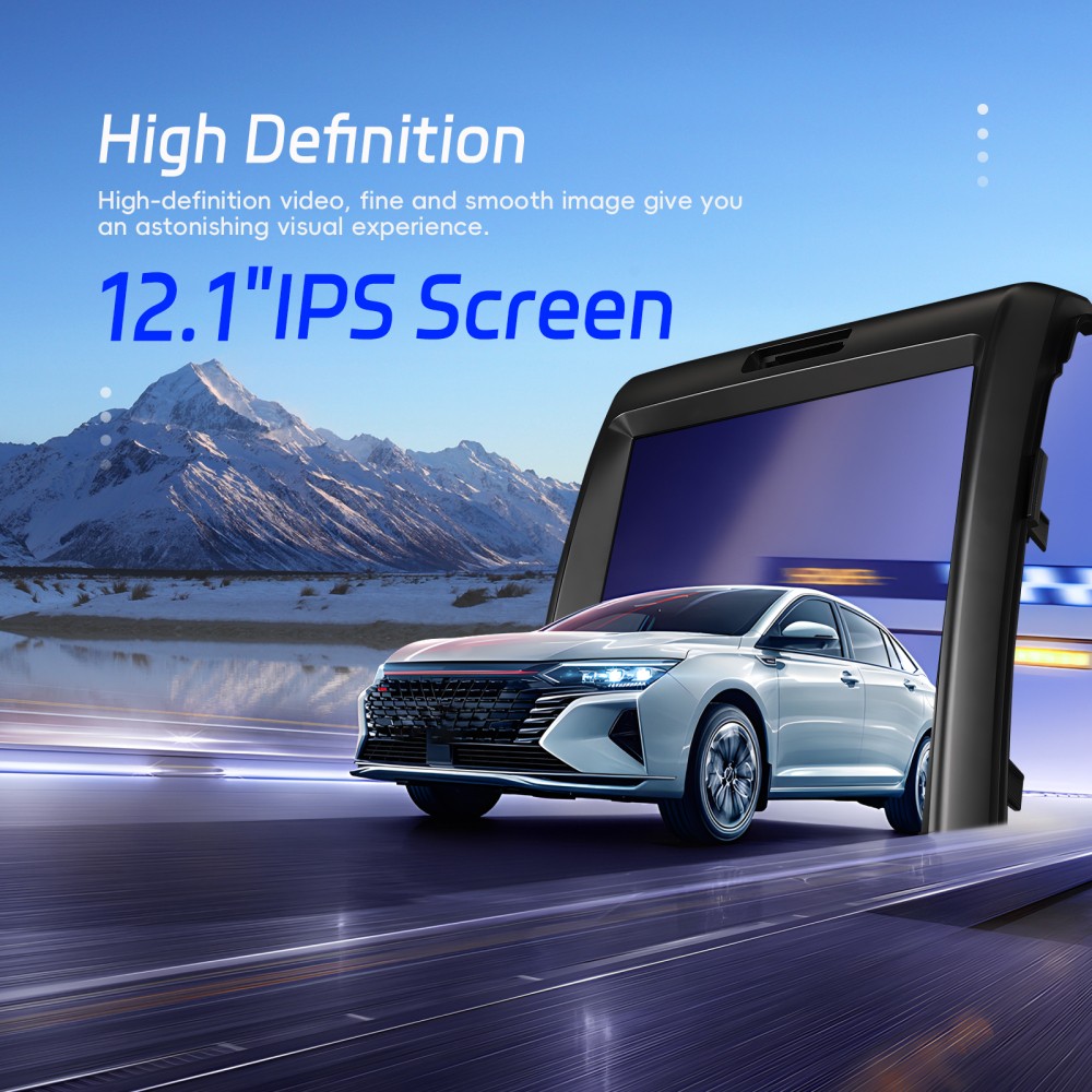 For Ford F150 2013 2014 12.1″ Android 13 Apple CarPlay Radio Stereo GPS 6+128GB