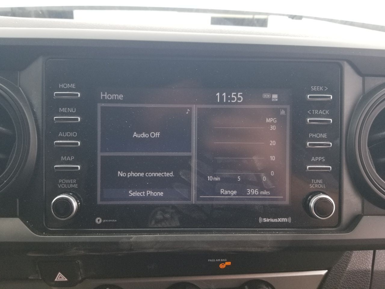 22 TOYOTA TACOMA SR RADIO AUDIO DISPLAY AND RECEIVER 8614004110