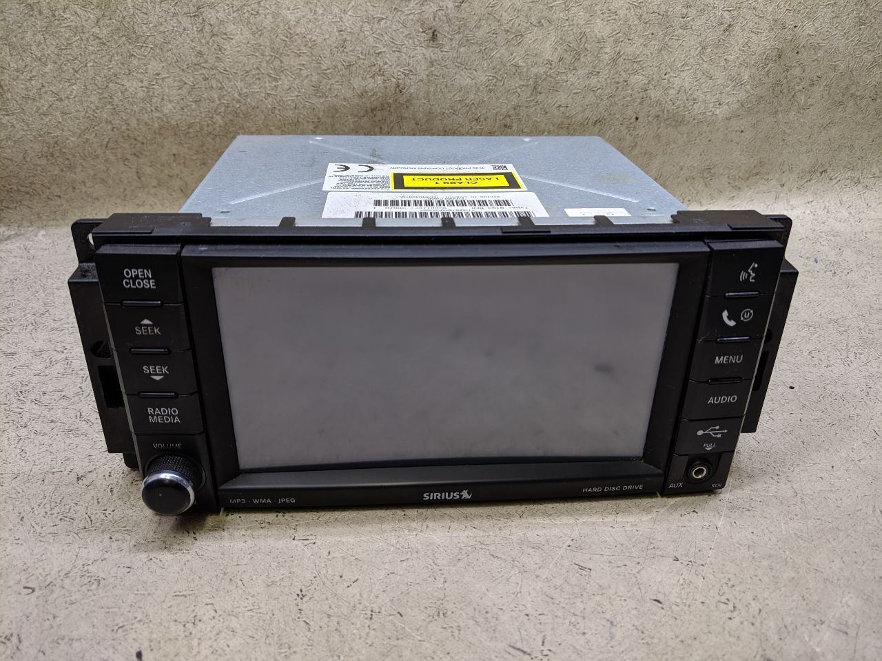 Stereo Radio REN AM FM CD AUX SIRIUS Fits 09-10 JEEP COMPASS k116-203992