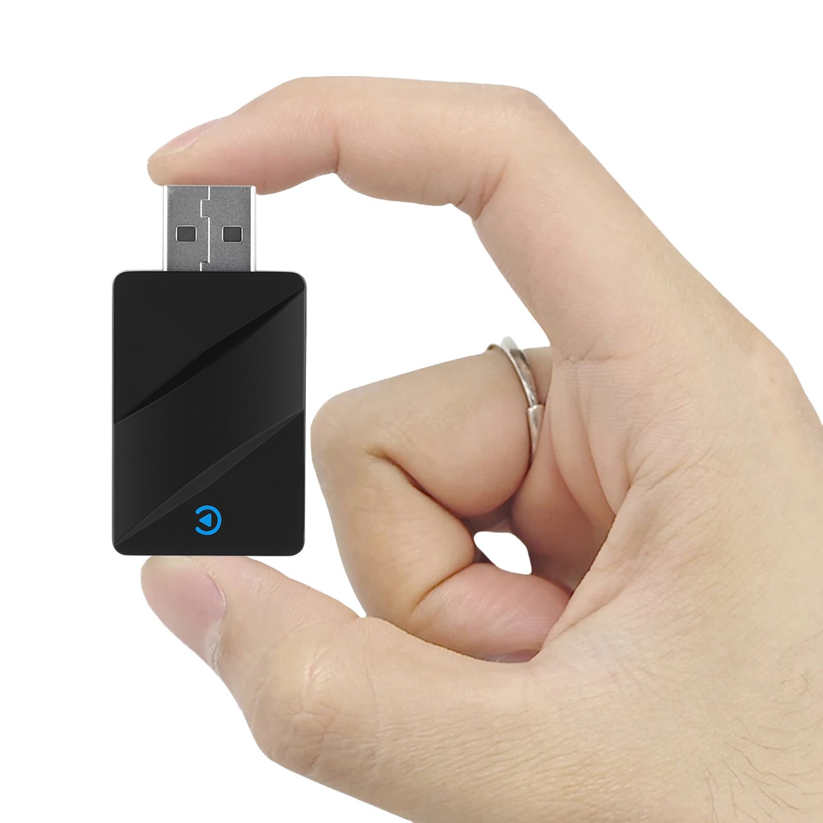 USB Auto Wireless CarPlay Adapter Fit iPhone Apple Wireless Dongle Plug＆Play A++