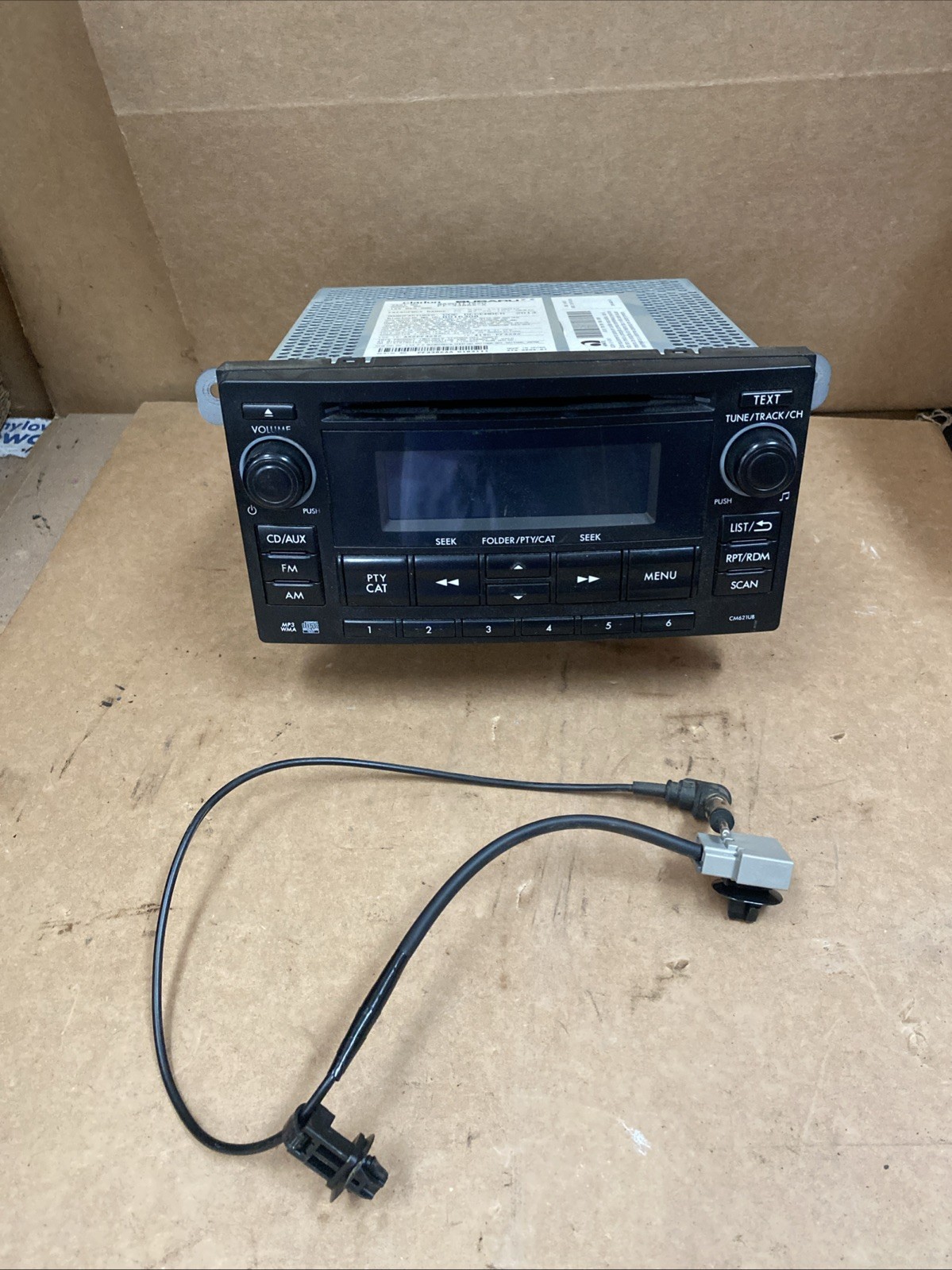 2012 2013 2014 Subaru Impreza Crosstrek Radio Cd Player Fm AM Oem 0034