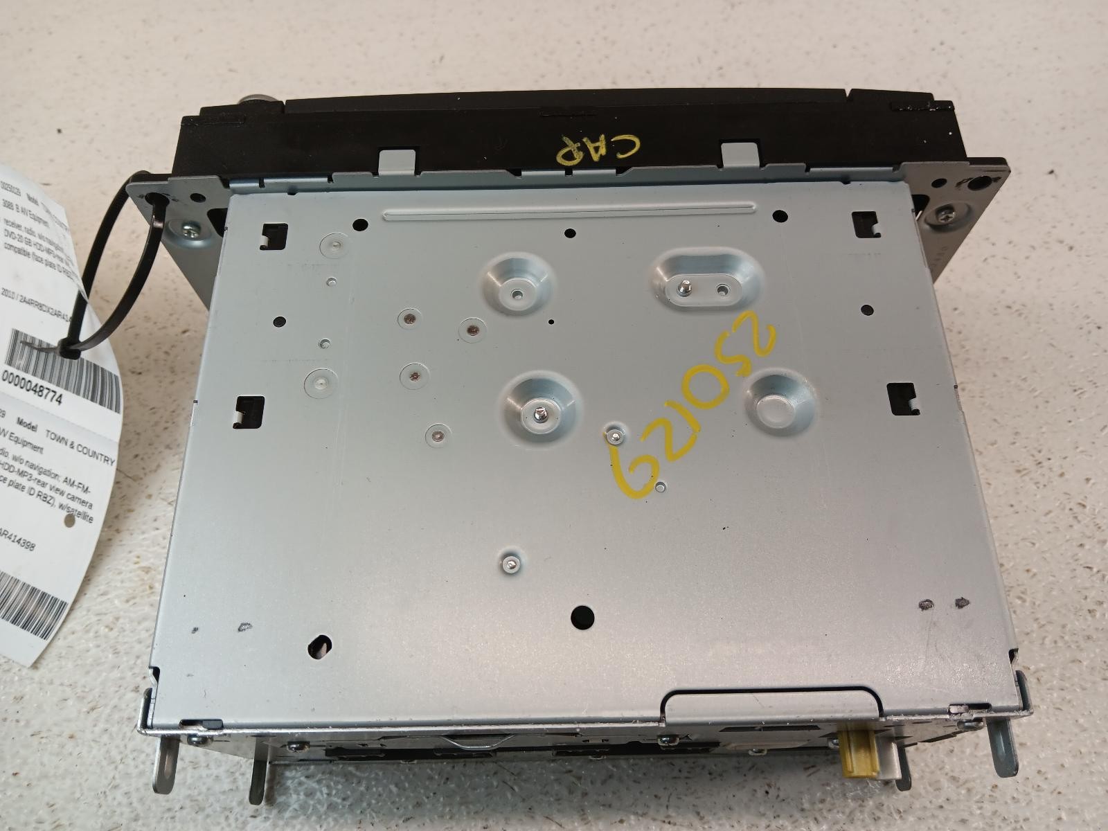 08-11 Chrysler Town & Cntry Radio Receiver Plate ID RBZ *May Need Programming*