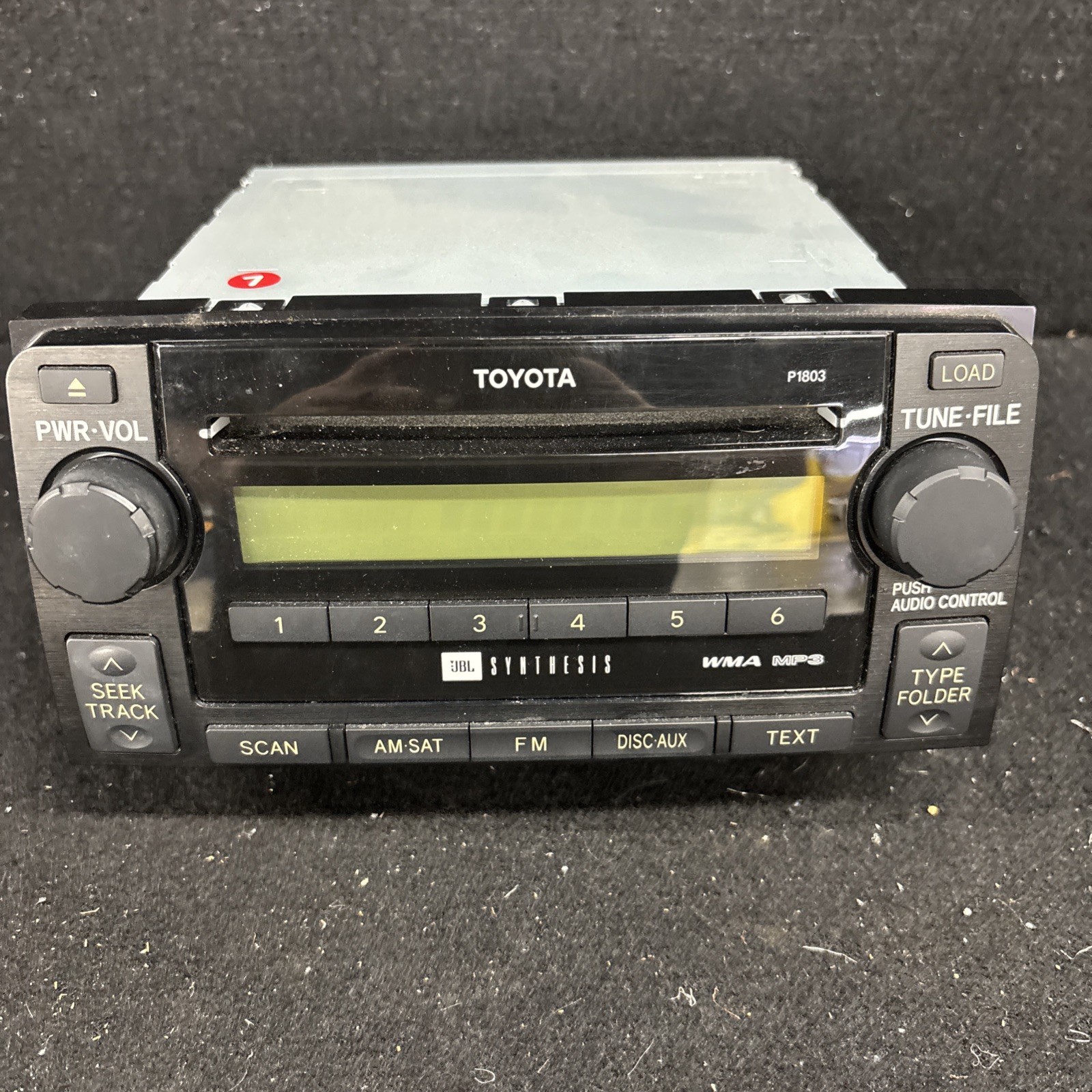 2003-2009 TOYOTA 4RUNNER JBL RADIO AM FM RECEIVER CD MP3 PLAYER OEM tested