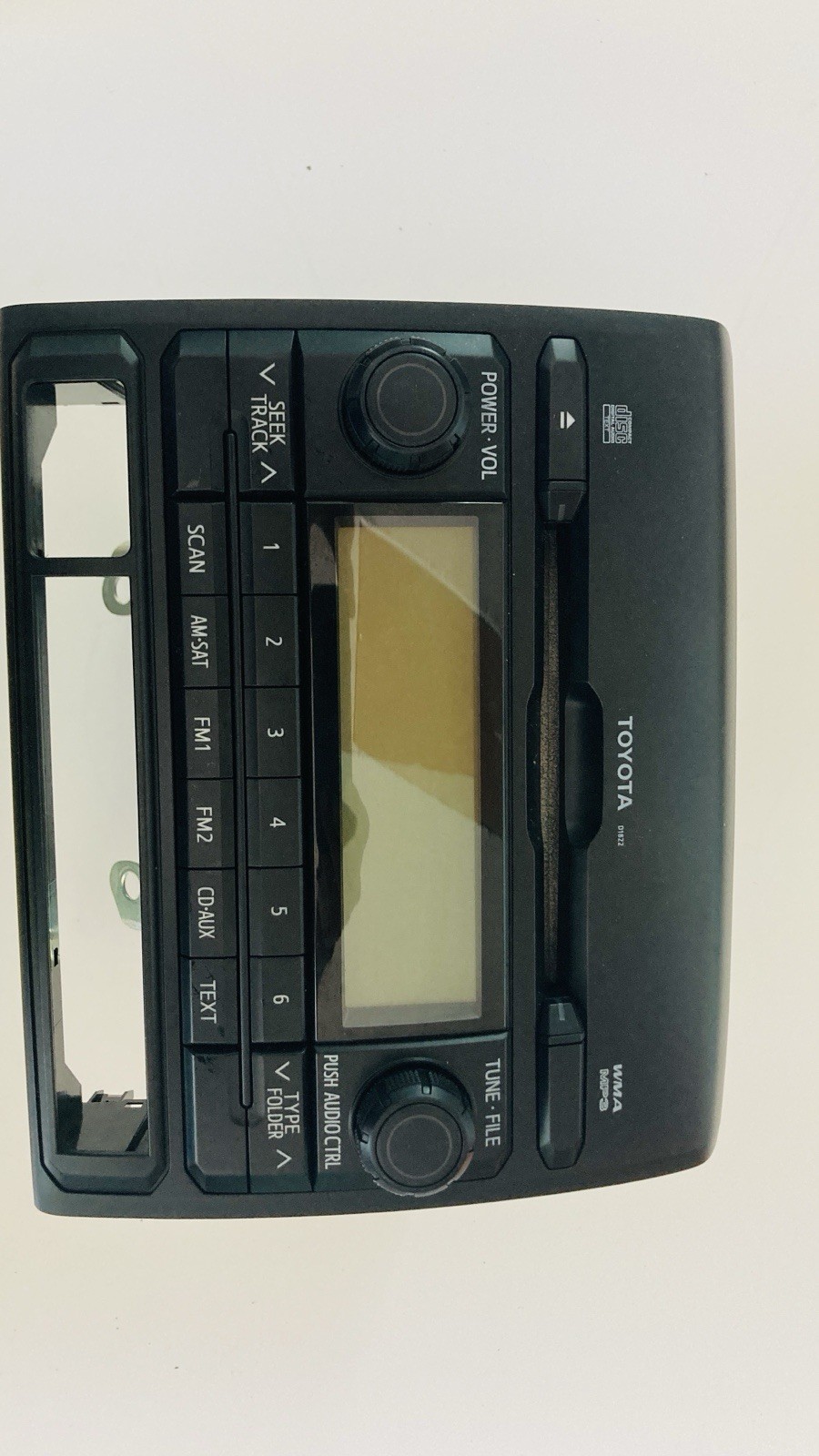 2012 Toyota Tacoma OEM Radio Aux Satellite MP3 WMA CD Player D1822