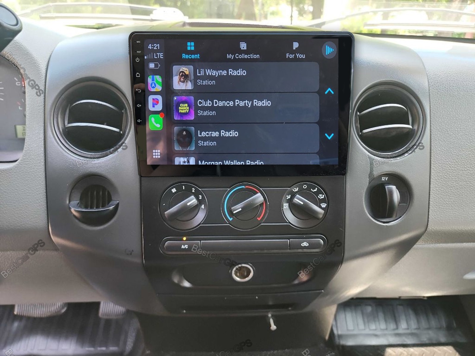 64G Android 15 Carplay 10″ For Ford F150 F-150 2004-2008 Stereo Radio GPS W/CAM