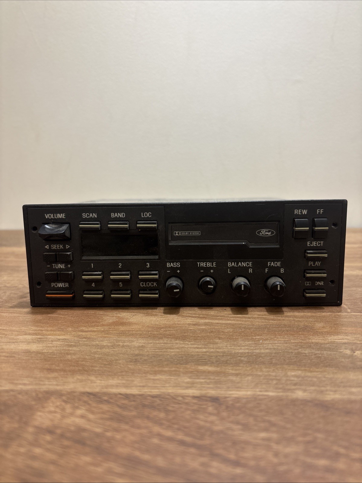 91-92 Ford Lincoln Ranger Explorer Premium Oem Radio F2SF-19B165-DB Not Tested