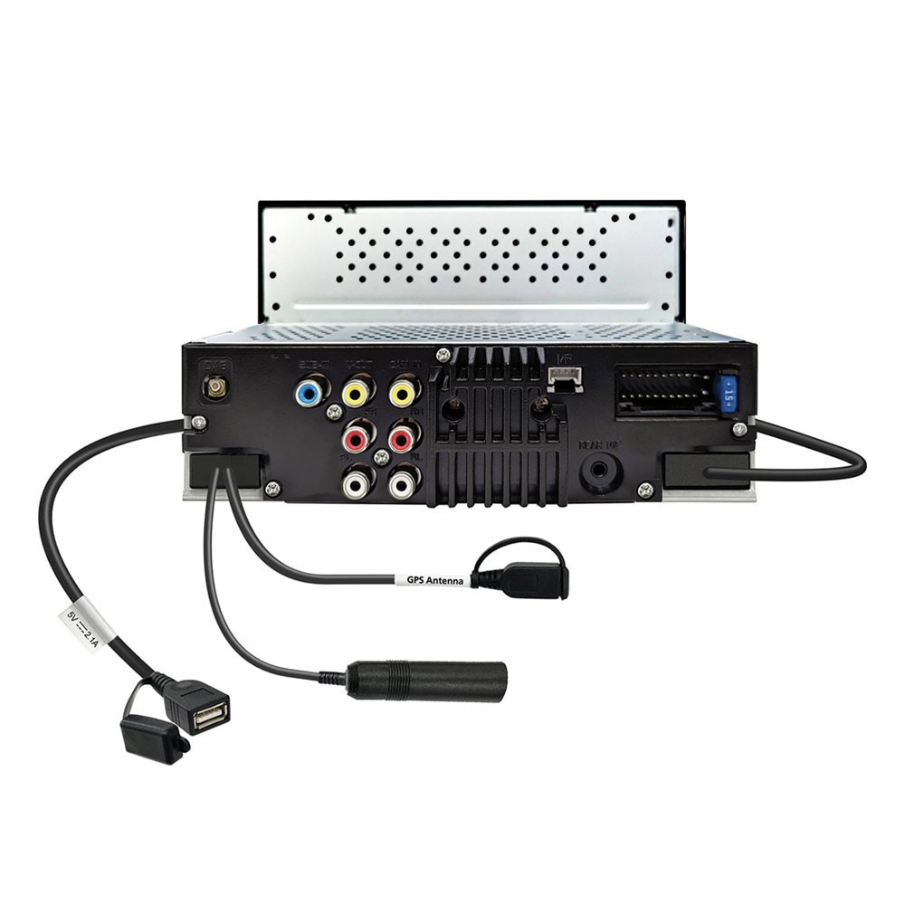 Kenwood DMX129BT – 6.8″ Mechless Android Mirroring Bluetooth USB Car Stereo