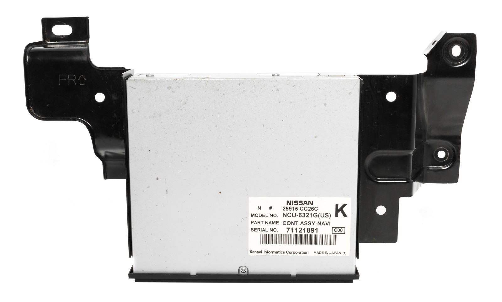 2007-2012 Nissan Infiniti Original DVD Player w Navigation 25915CC26C