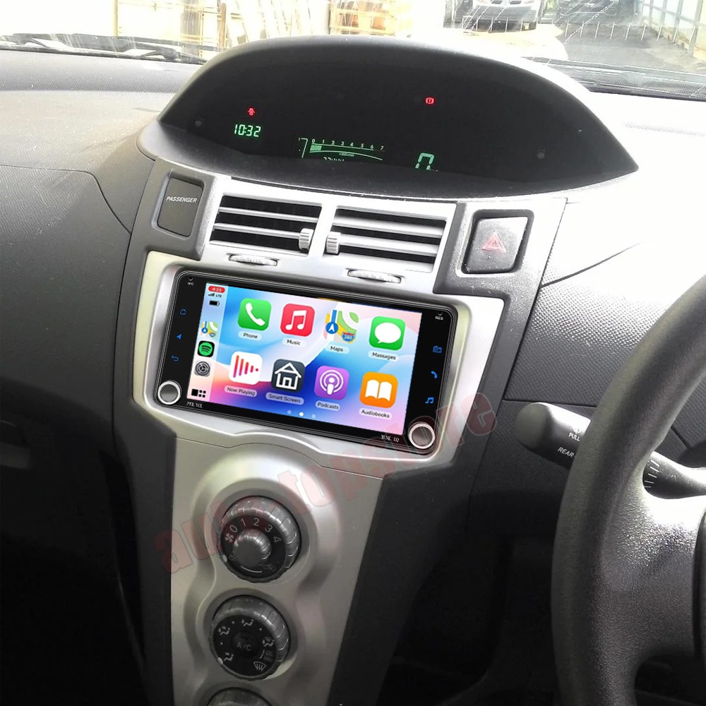 Android 15 Navi CarPlay Car Stereo Radio GPS 4GB+64GB For 2007-2011 Toyota Yaris