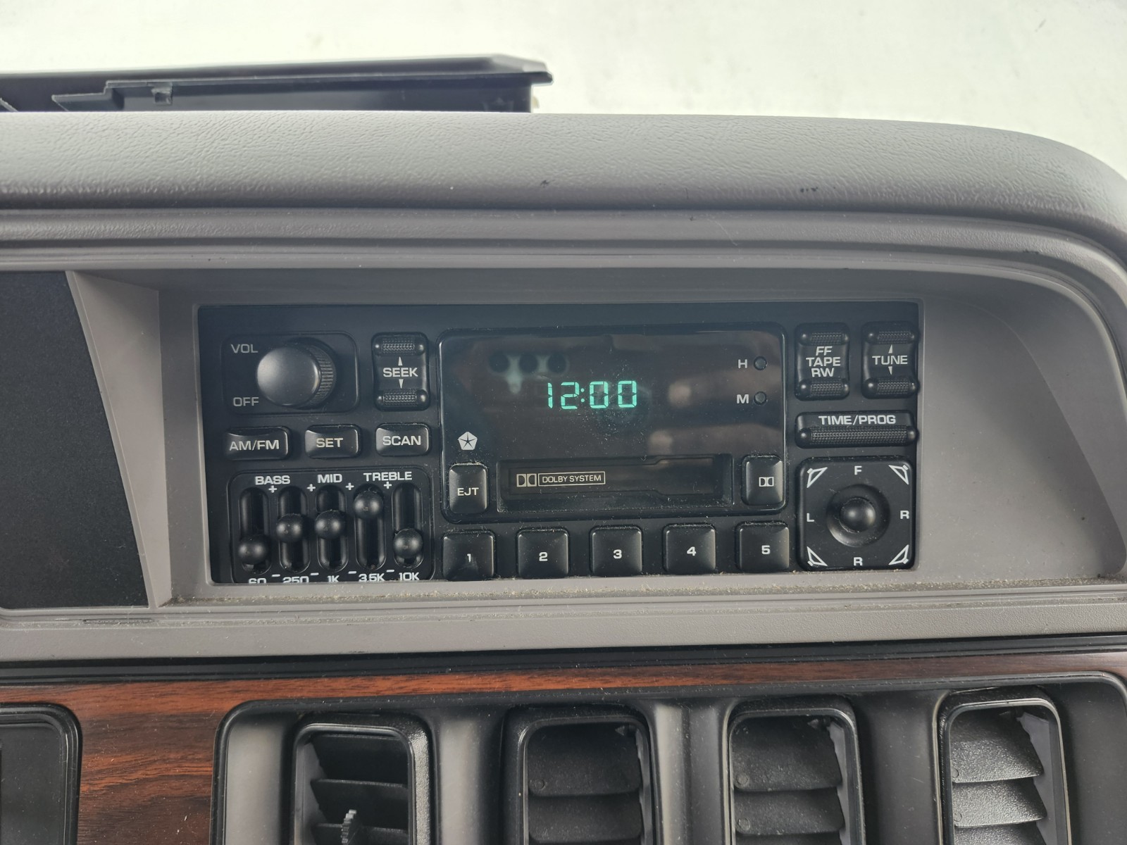 1989 – 1994 DODGE RAM 5.9 CUMMINS 1st Gen Factory Radio Tape Player OEM Tested!!