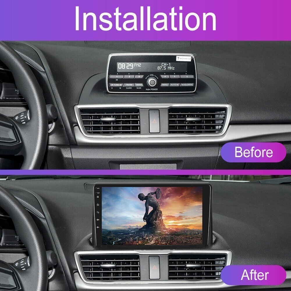 Car Radio Stereo Carplay For Mazda Mazda 3 4+64G 9in Carplay 4+64G