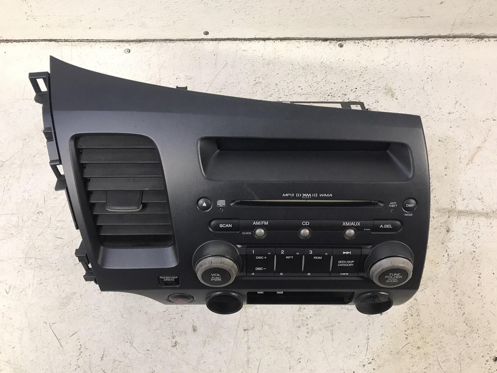 2006-2008 Honda Civic 4DR SED MX NON-NAV 39101-SNA-A510-M1 Radio Stereo CD Disc