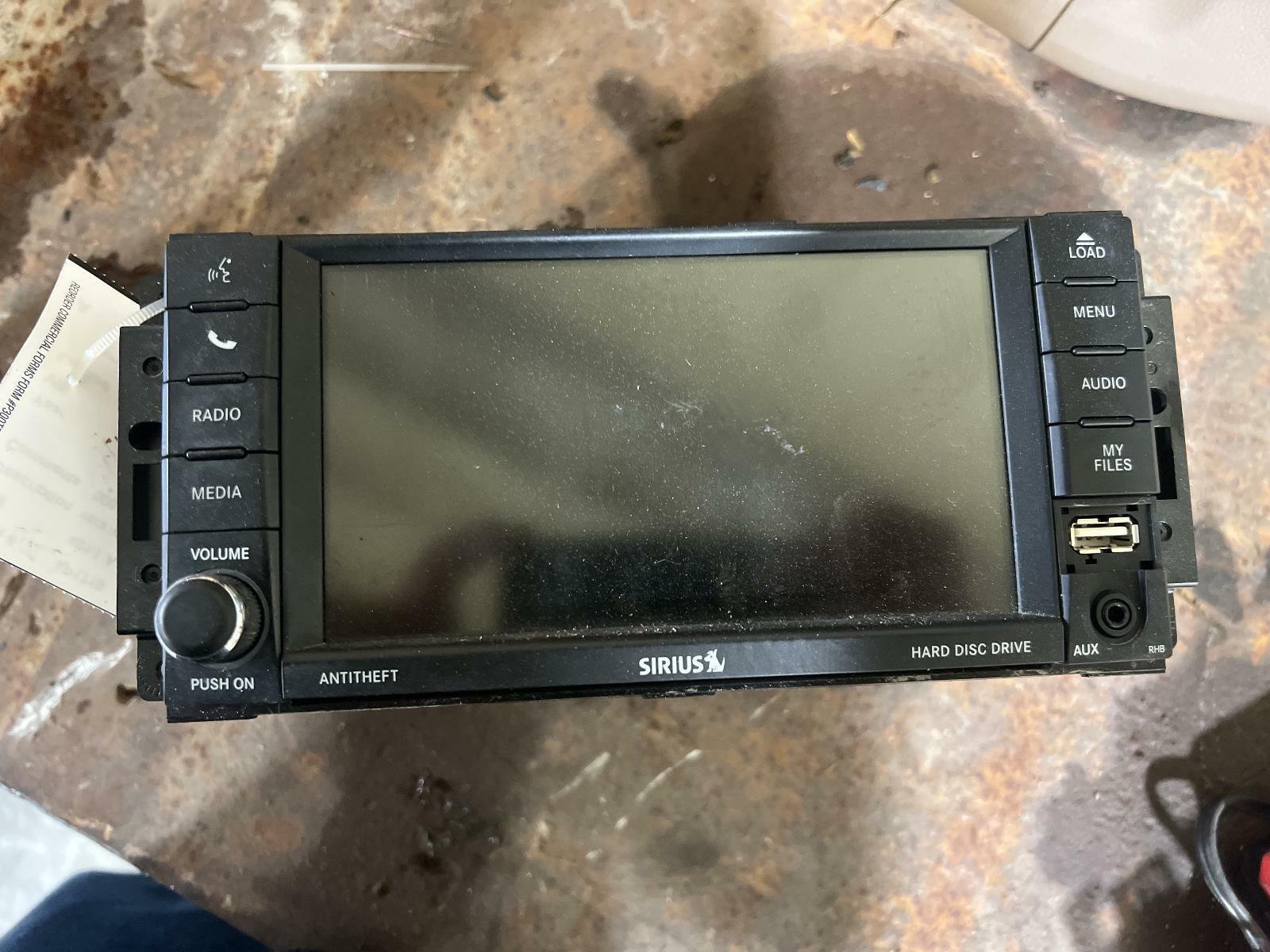 2013-2014 JEEP WRANGLER RADIO RECEIVER RHB AM-FM-CD-DVD-HDD 68282478AB