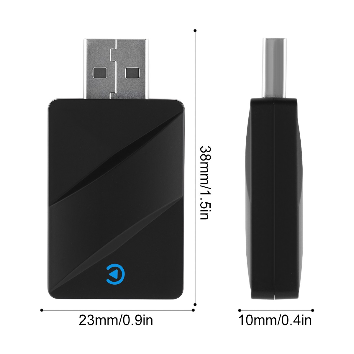 USB Auto Wireless CarPlay Adapter Fit iPhone Apple Wireless Dongle Plug＆Play A++