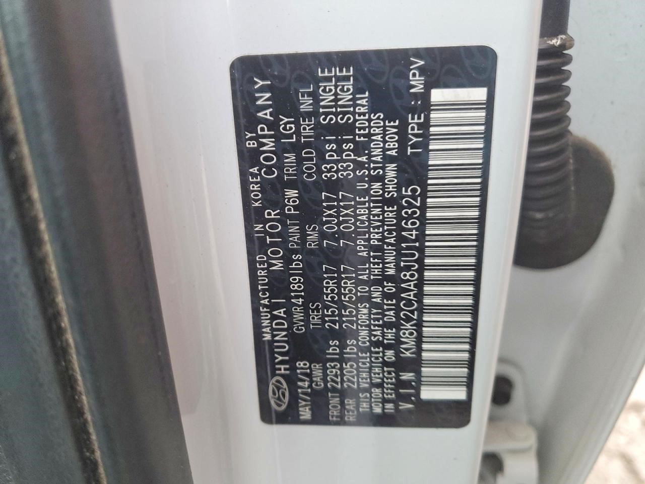 Audio Equipment Radio Display And Receiver US Market Fits 18-21 KONA 12811738