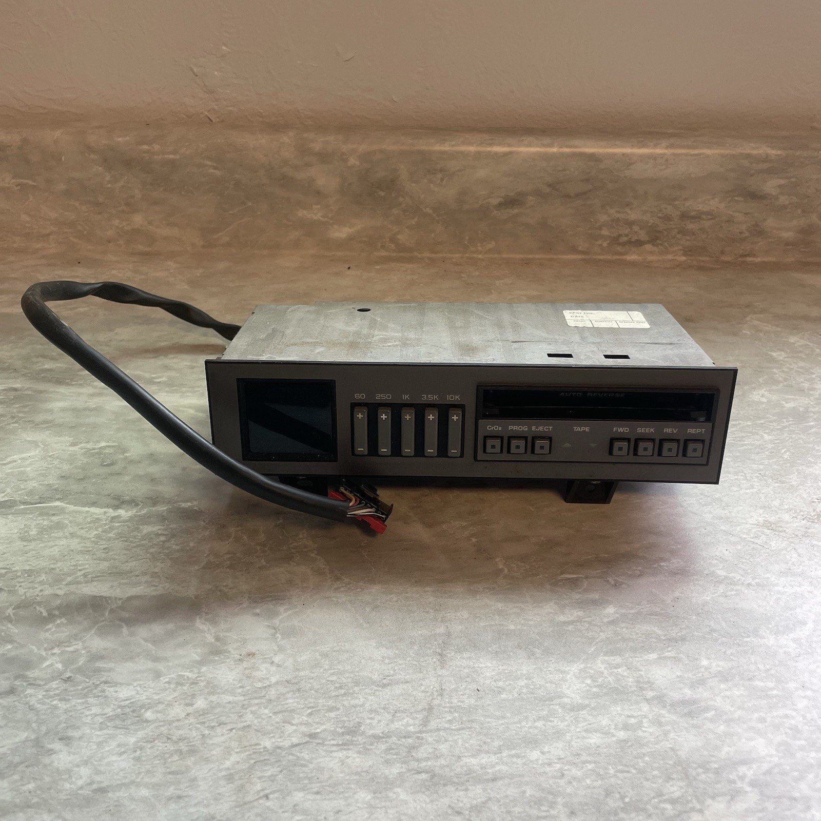 OEM 89-94 Chevy GMC Silverado 1500 Cassette Deck W/ EQ