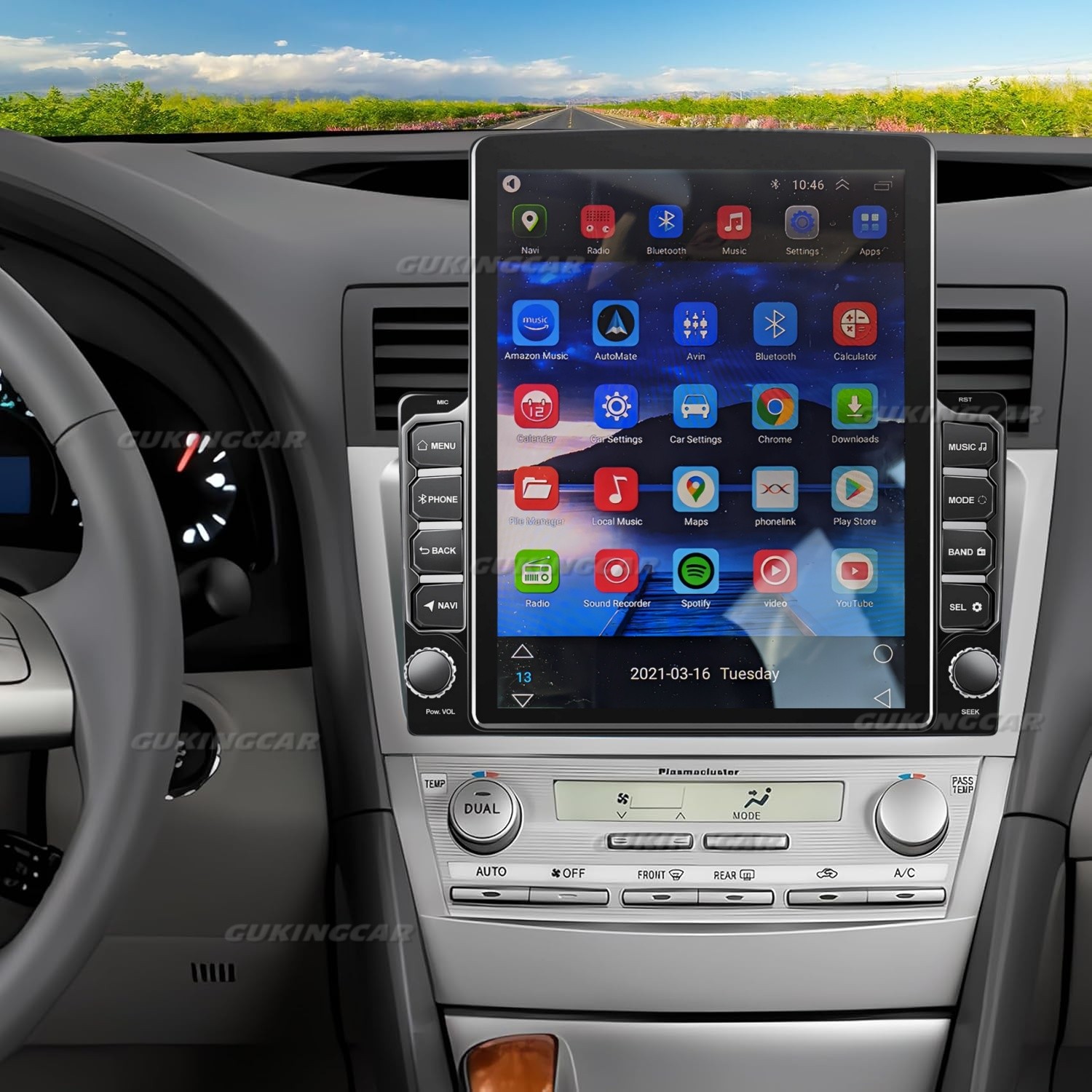 9.7″ For Toyota Camry 2007-2011 Android CarPlay Car Stereo Radio GPS Navi WiFi