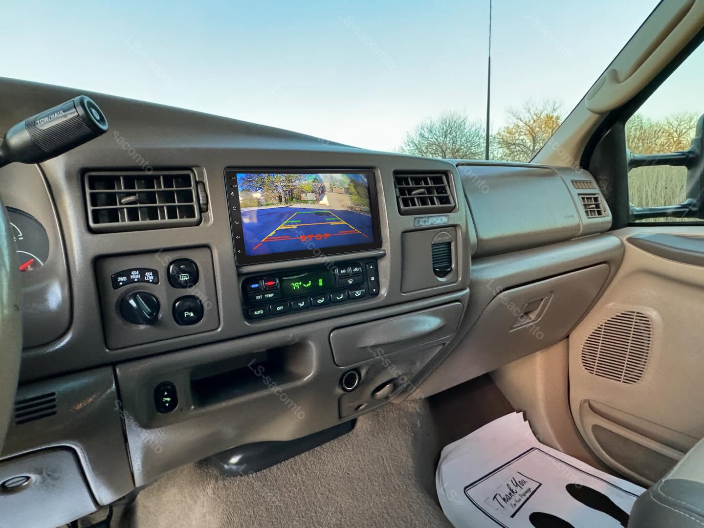 For 2000-2005 Ford Excursion 7″ Android 13 Carplay Car Stereo Radio GPS Navi