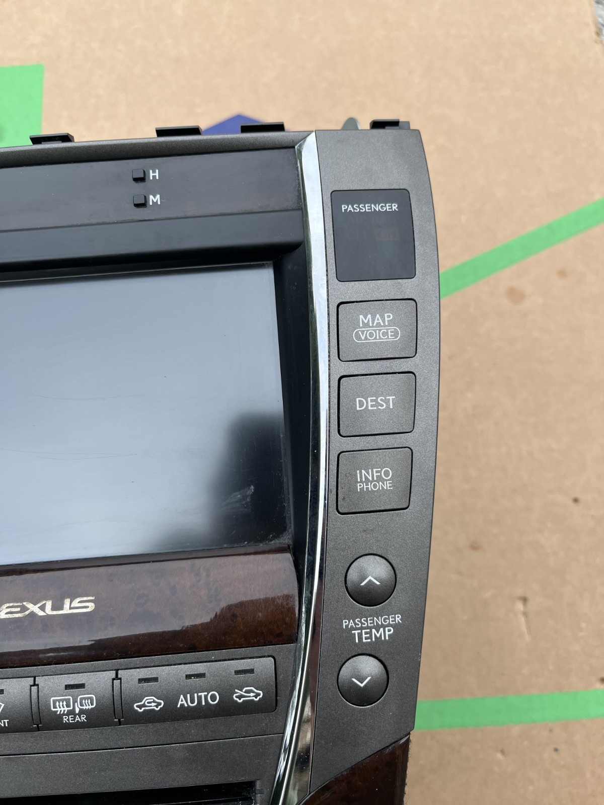 ✅ 2010-2012 LEXUS ES350 NAVIGATION DISPLAY SCREEN 86431-33010 / 86805-53240 OEM