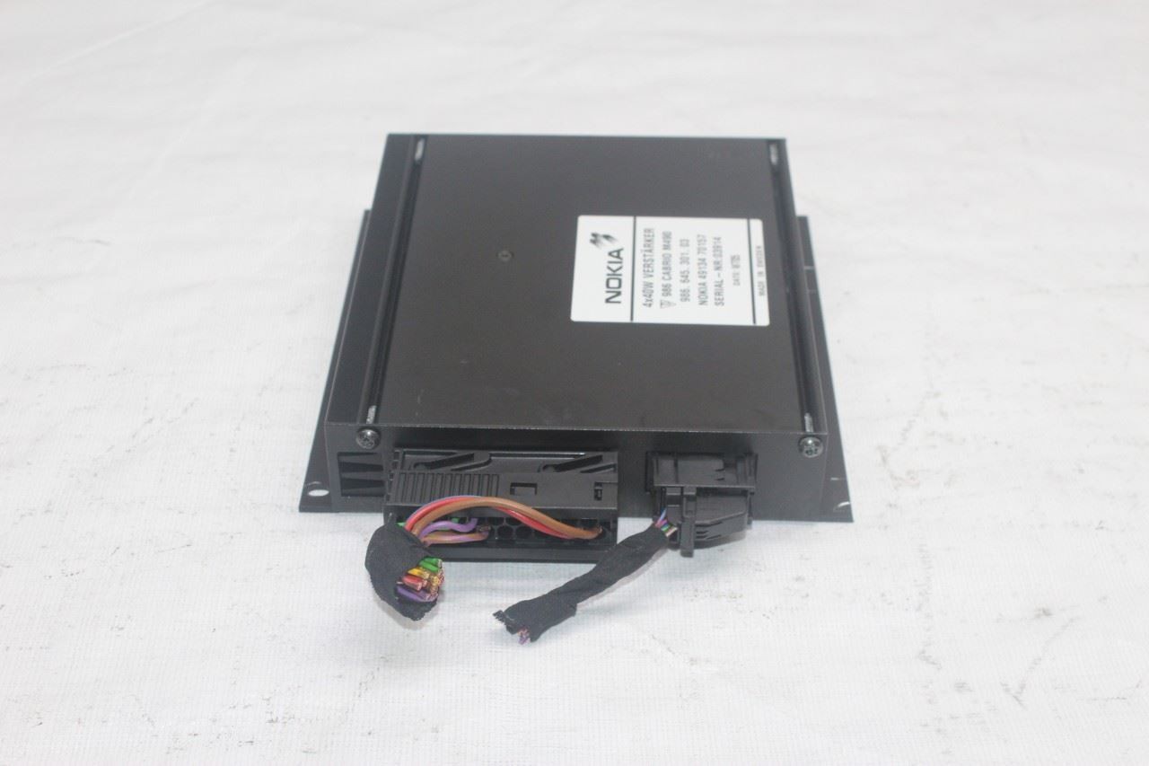 1997 PORSCHE BOXSTER 986 CONV #439 AMPLIFIER W/O DIGITAL NOKIA 4X40W