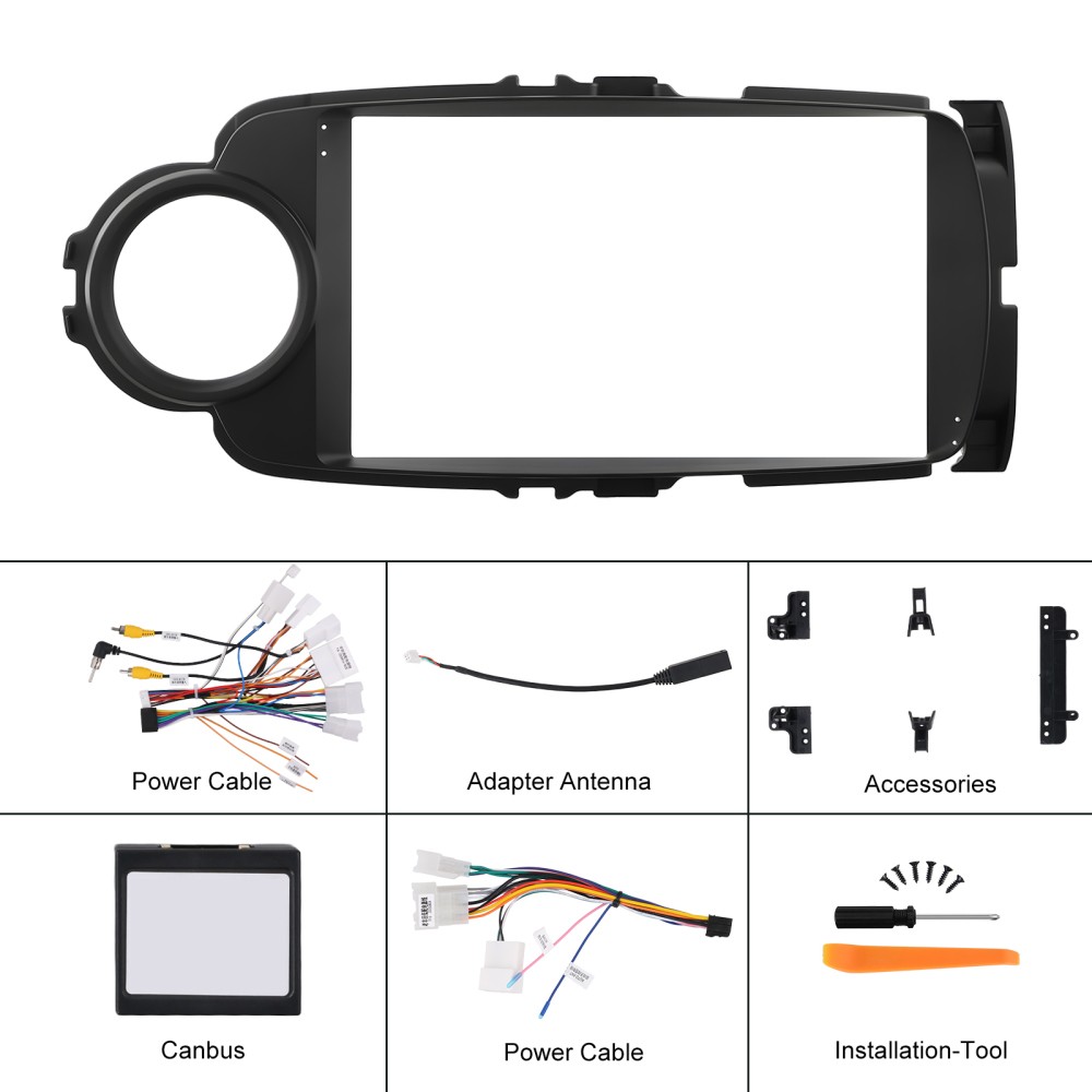 FOR Toyota Yaris 2012-2017 Android 15 Carplay Car Stereo Radio GPS Navi 4GB+64GB