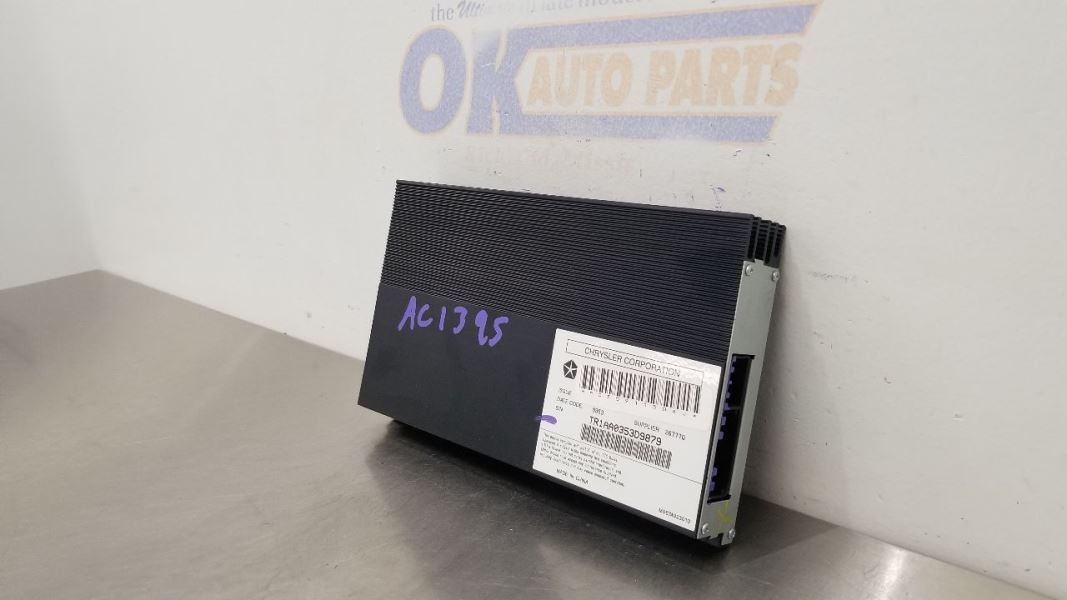 13 DODGE RAM 1500 RADIO AUDIO AMP AMPLIFIER CREW CAB 5091130AJ