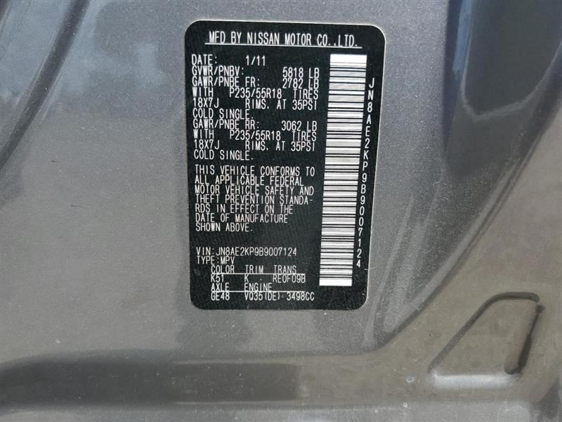 Camera/Projector Rear View Camera Fits 11-14 QUEST 900558