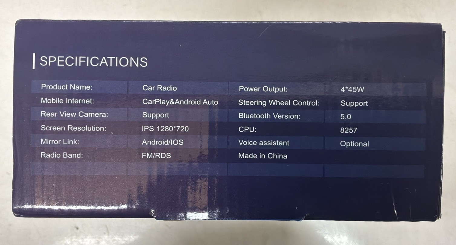 PODOFO 9-inch Android Car Media Player A3453 SH4AMPOD