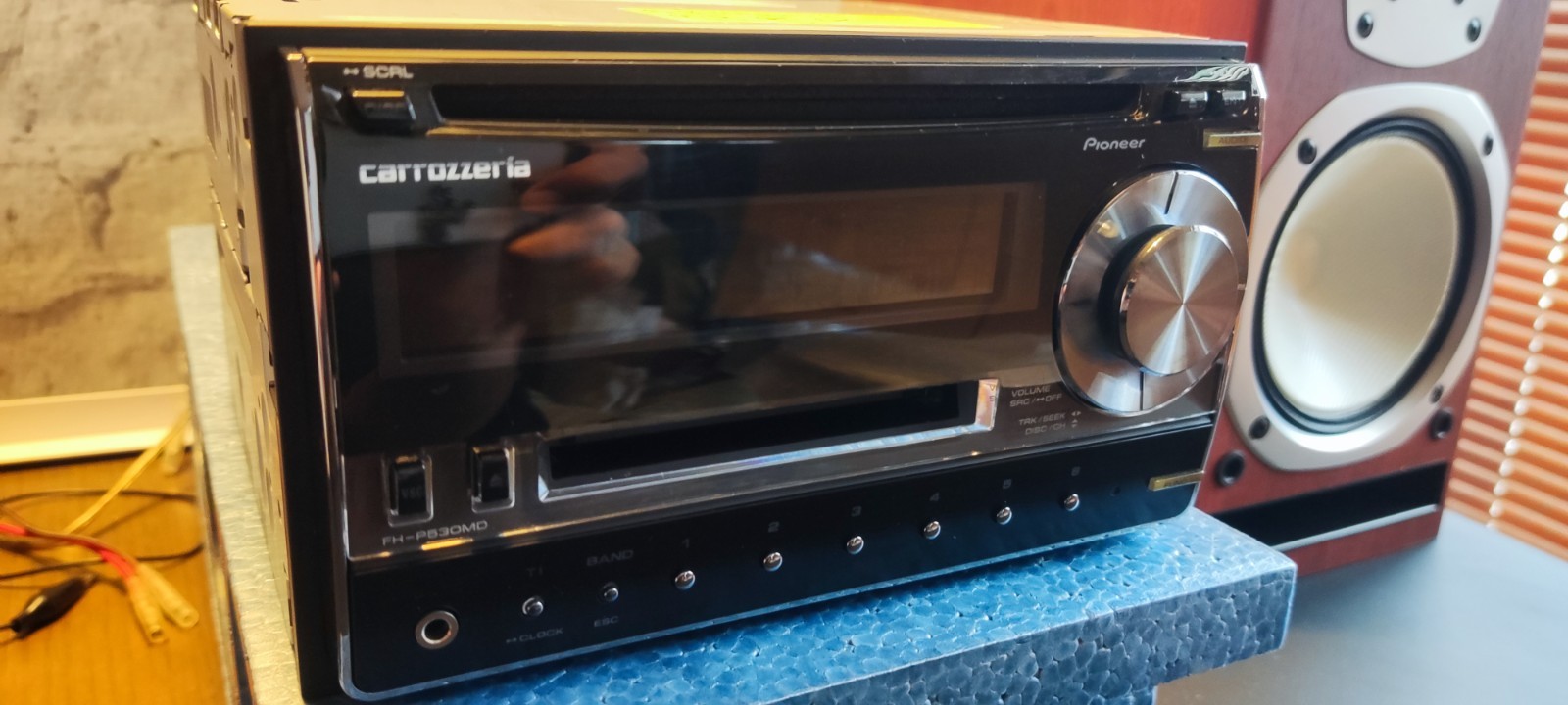 Pioneer Carrozzeria FH-P530MD 2DIN CD MD AUX MP3 WMA JDM Stereo Tested