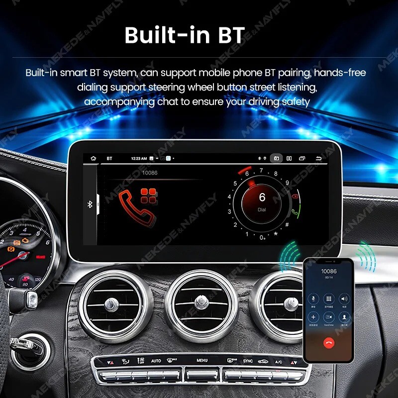 12.3″ 128GB Carplay For Mercedes-Benz A/GLA/CLA-Class C117 W176 X156 Car Stereo