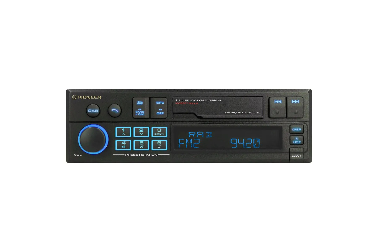 Pioneer SXT-C10PS Retro Car Stereo Bluetooth DAB+ USB Aux Classic Radio iPhone