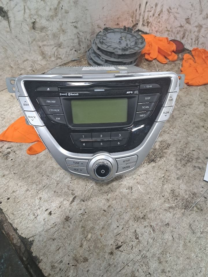 2012 Elantra Stereo Radio Radio/Receiver,961703x161blh Sku#4343373